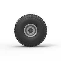Wheel from Wheel Standing Mega Truck 1:25 - Thumbnail 5