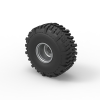 Wheel from Wheel Standing Mega Truck 1:25 - Thumbnail 7