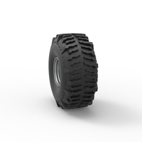 Wheel from Wheel Standing Mega Truck 1:25 - Thumbnail 8