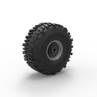 Wheel from Wheel Standing Mega Truck 1:25 - Thumbnail 9
