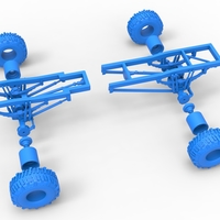 Chassis of Wheel Standing Mega Truck 1:25 - Thumbnail 17