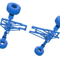 Chassis of Wheel Standing Mega Truck 1:25 - Thumbnail 18