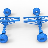 Chassis of Wheel Standing Mega Truck 1:25 - Thumbnail 21