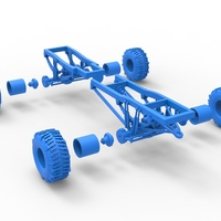 Chassis of Wheel Standing Mega Truck 1:25 - Thumbnail 22