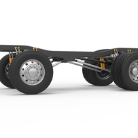 Chassis of Monster Truck with semi truck wheels 1:25 - Thumbnail 2