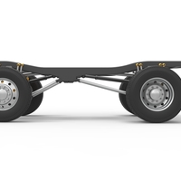 Chassis of Monster Truck with semi truck wheels 1:25 - Thumbnail 8