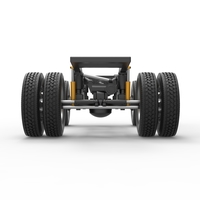 Chassis of Monster Truck with semi truck wheels 1:25 - Thumbnail 13