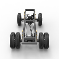 Chassis of Monster Truck with semi truck wheels 1:25 - Thumbnail 14