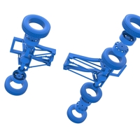 Chassis of Monster Truck with semi truck wheels 1:25 - Thumbnail 17