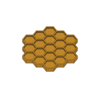 HONEY CUP COASTER WITH CONTAINER - Thumbnail 4