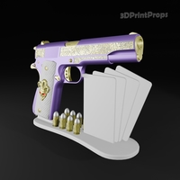 Joker colt Cosplay Gun Prop - Thumbnail 3