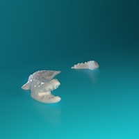 Small Swimming Crocodile  3D Printing 548840