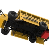 Outlaw Figure 8 Modified stock car as School bus 1:25 - Thumbnail 3