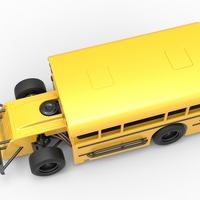 Outlaw Figure 8 Modified stock car as School bus 1:25 - Thumbnail 4