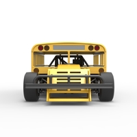 Outlaw Figure 8 Modified stock car as School bus 1:25 - Thumbnail 7