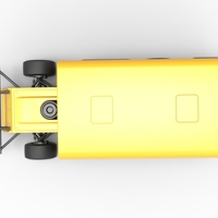 Outlaw Figure 8 Modified stock car as School bus 1:25 - Thumbnail 11