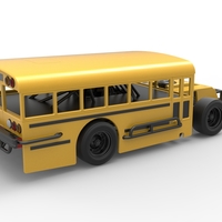 Outlaw Figure 8 Modified stock car as School bus 1:25 - Thumbnail 18