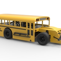 Outlaw Figure 8 Modified stock car as School bus 1:25 - Thumbnail 20