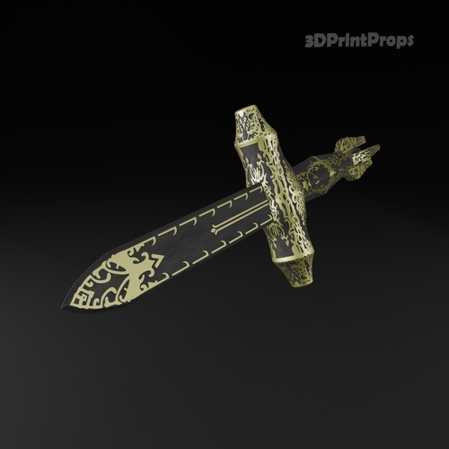 Ebony dagger | The Elder Scrolls Oblivion 3D Print 548894