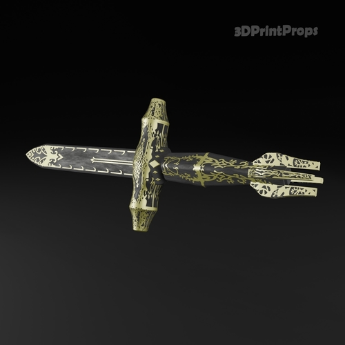 Ebony dagger | The Elder Scrolls Oblivion 3D Print 548898