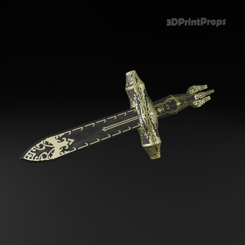 Ebony dagger | The Elder Scrolls Oblivion 3D Print 548899