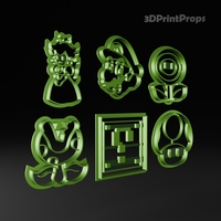 ​Super Mario Cookie Cutters - Thumbnail 2