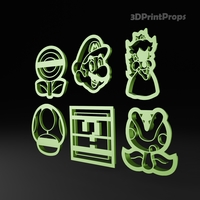 ​Super Mario Cookie Cutters - Thumbnail 3