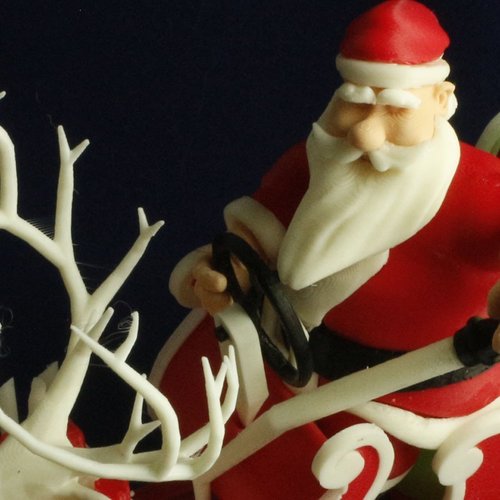 Santa's New Sleigh 3D Print 54891