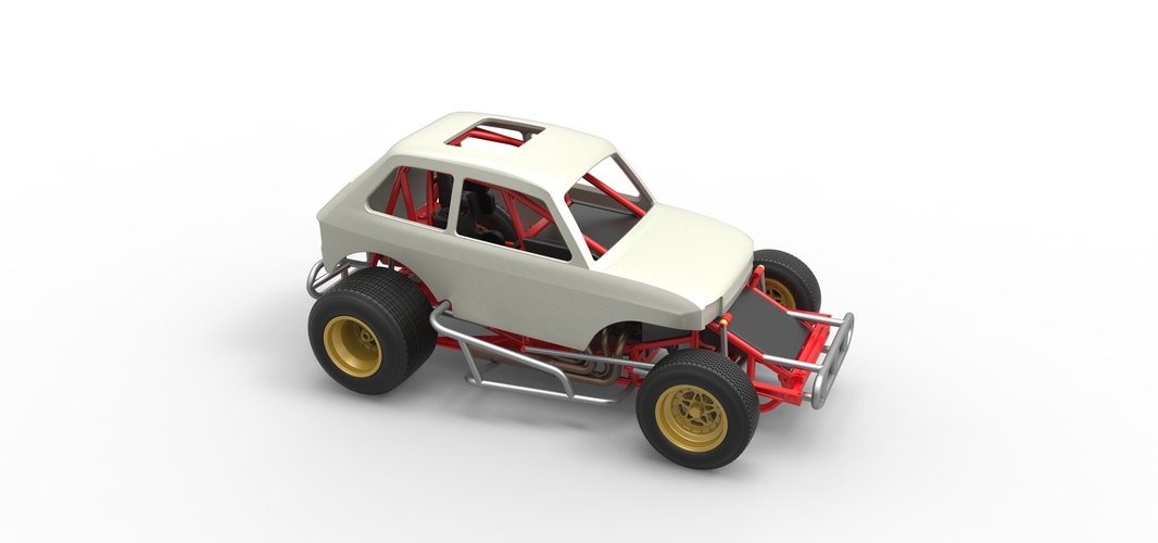 Super rod Version 2 Scale 1:25 3D Print 549040