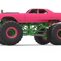 Monster Truck Concept Scale 1:25 - Thumbnail 2