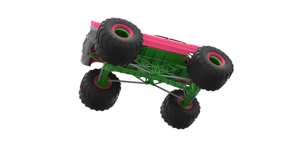 Monster Truck Concept Scale 1:25 3D Print 549104