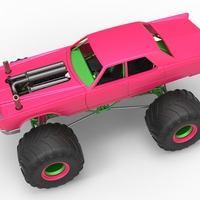 Monster Truck Concept Scale 1:25 - Thumbnail 4