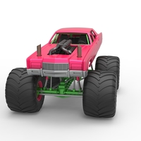 Monster Truck Concept Scale 1:25 - Thumbnail 5