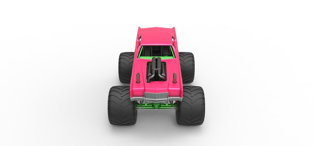 Monster Truck Concept Scale 1:25 3D Print 549109