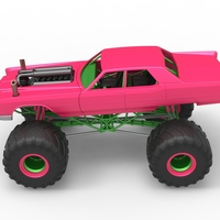 Monster Truck Concept Scale 1:25 - Thumbnail 10