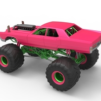 Monster Truck Concept Scale 1:25 - Thumbnail 12