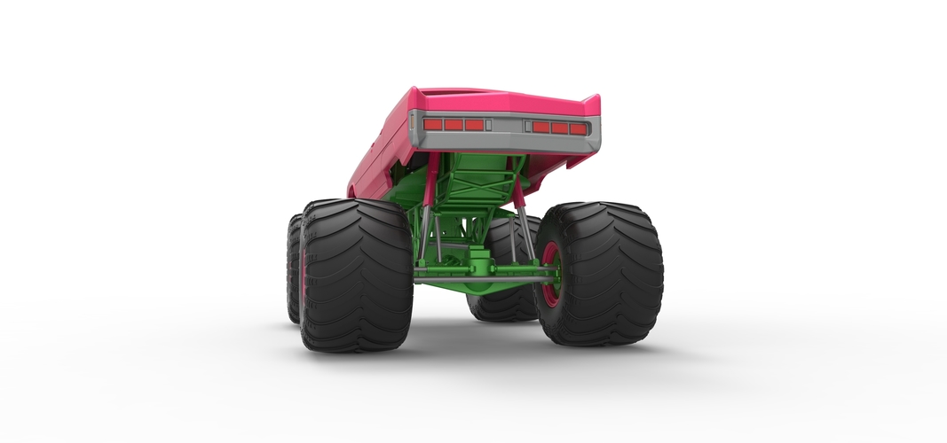 Monster Truck Concept Scale 1:25 3D Print 549116