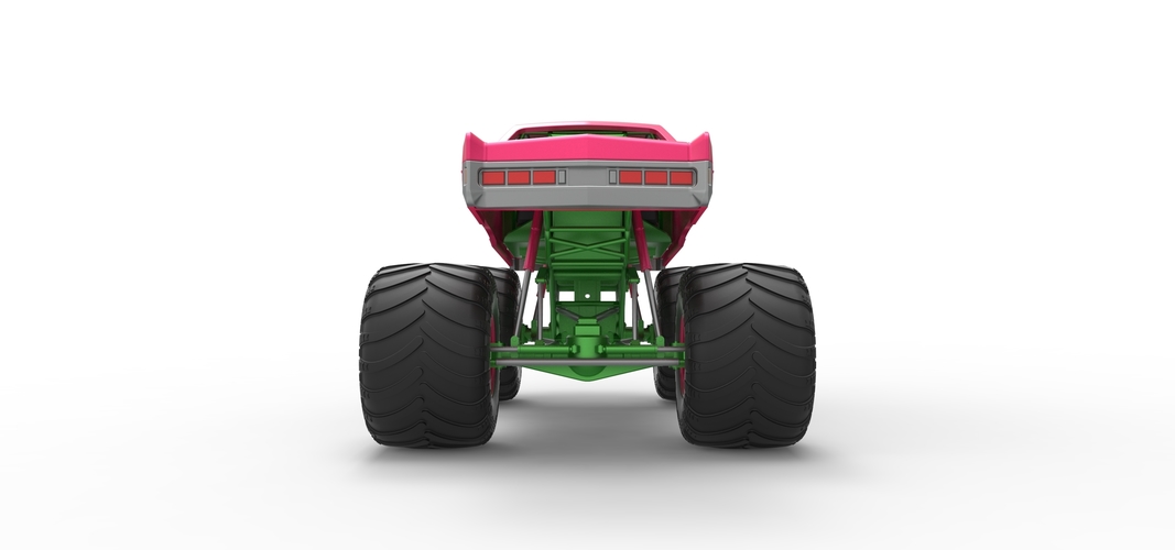 Monster Truck Concept Scale 1:25 3D Print 549117