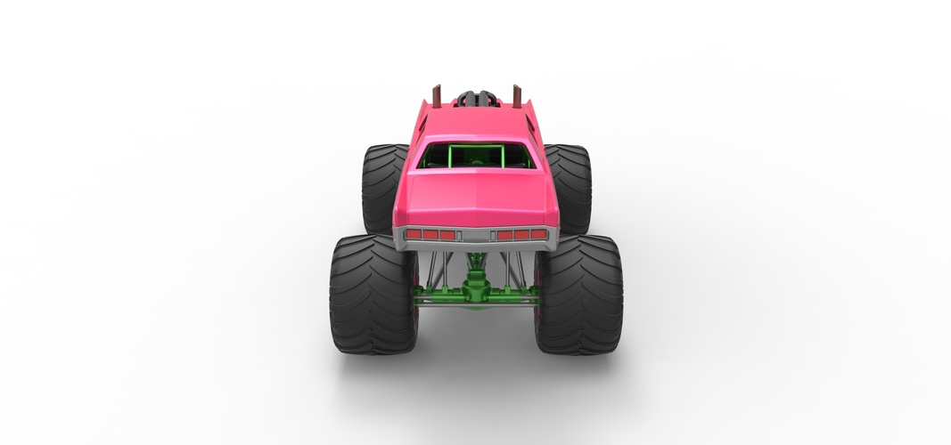 Monster Truck Concept Scale 1:25 3D Print 549118