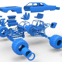 Monster Truck Concept Scale 1:25 - Thumbnail 18