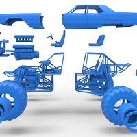 Monster Truck Concept Scale 1:25 - Thumbnail 22