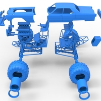 Monster Truck Concept Scale 1:25 - Thumbnail 23