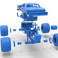 Monster Truck Concept Scale 1:25 - Thumbnail 25