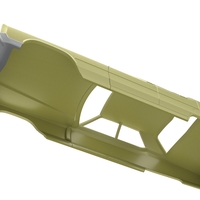 Vintage car Shell of Monster Truck 1:25 - Thumbnail 3