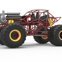 Monster truck base Version 3 Scale 1:25 - Thumbnail 2
