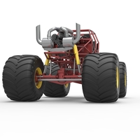 Monster truck base Version 3 Scale 1:25 - Thumbnail 6