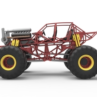 Monster truck base Version 3 Scale 1:25 - Thumbnail 9