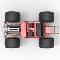 Monster truck base Version 3 Scale 1:25 - Thumbnail 11