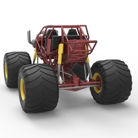 Monster truck base Version 3 Scale 1:25 - Thumbnail 14