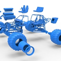 Monster truck base Version 3 Scale 1:25 - Thumbnail 18